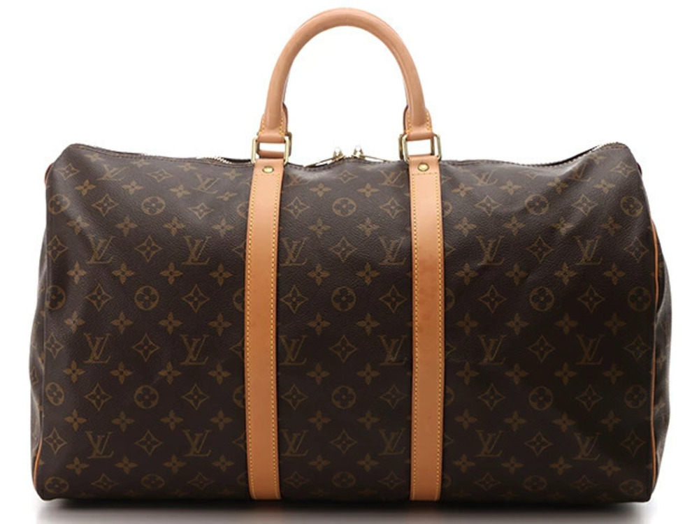 LOUIS VUITTON Keepall Boston Bag Monogram